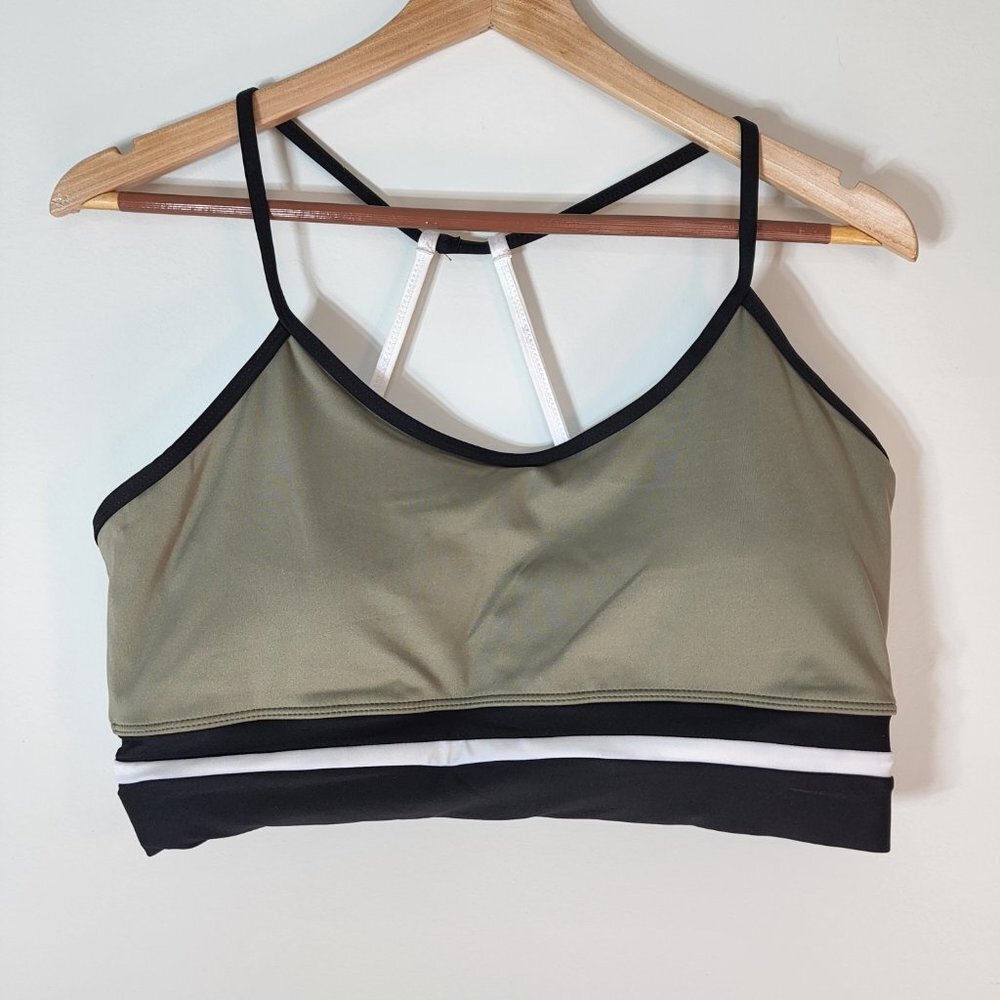 XPBX Pro Green Sports Bra